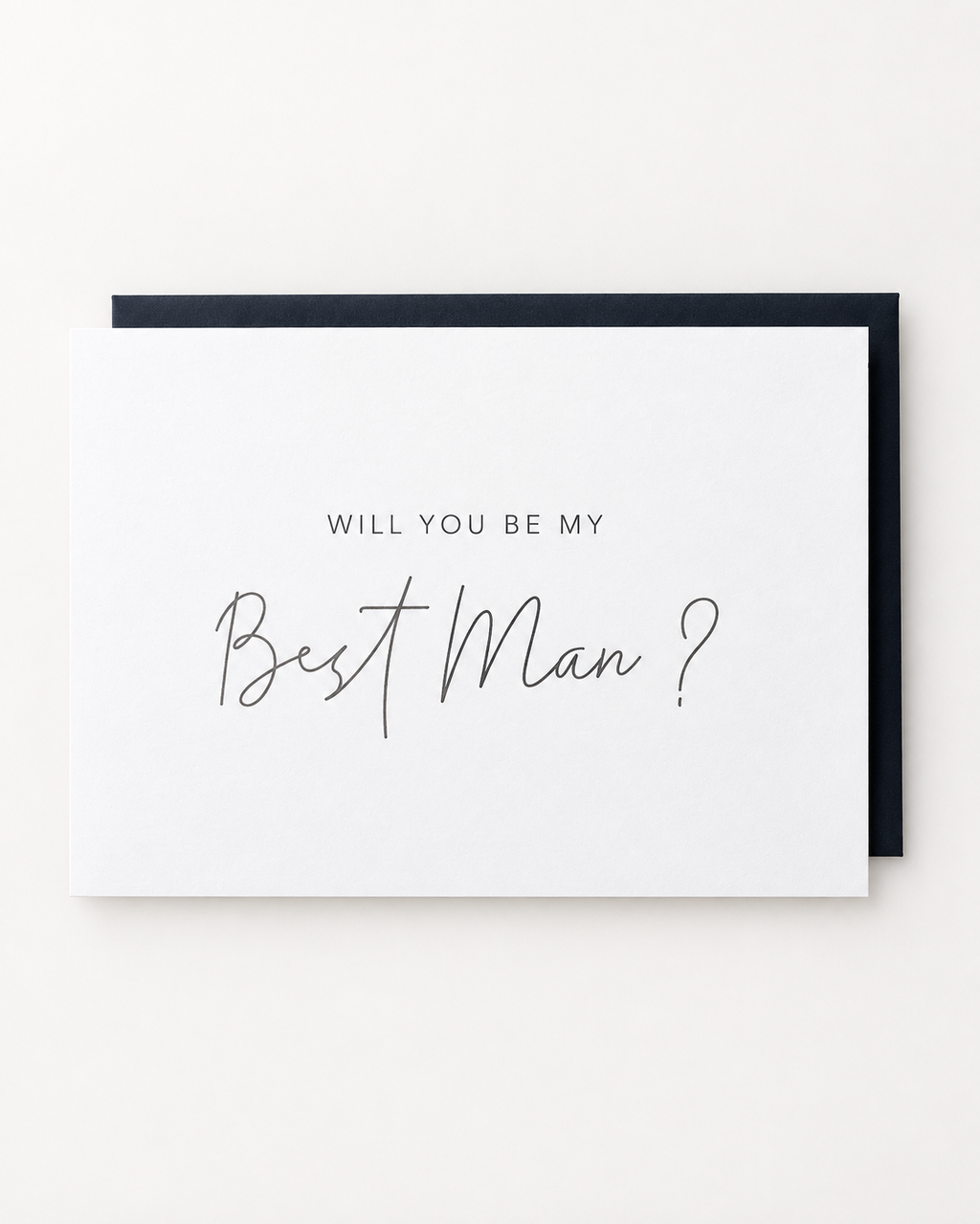 Groomsman Proposal Card