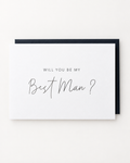 Groomsman Proposal Card