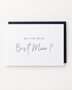 Groomsman Proposal Card