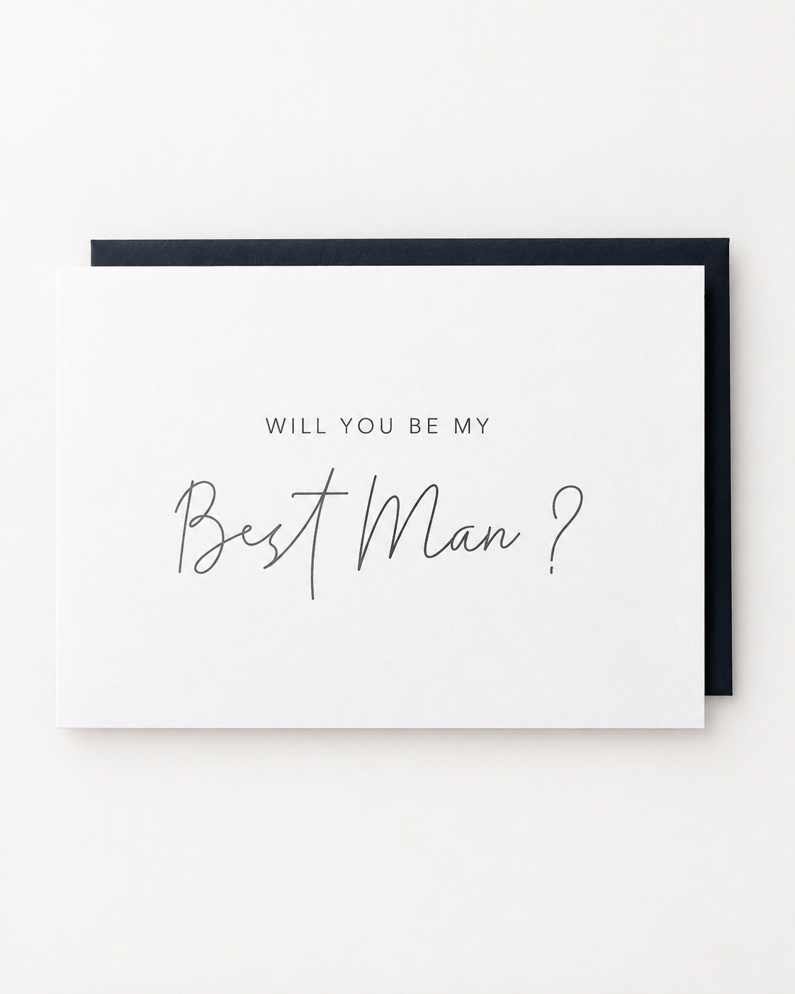 Groomsman Proposal Card