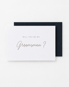 Groomsman Proposal Card
