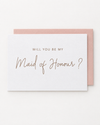 Bridesmaid Proposal Card