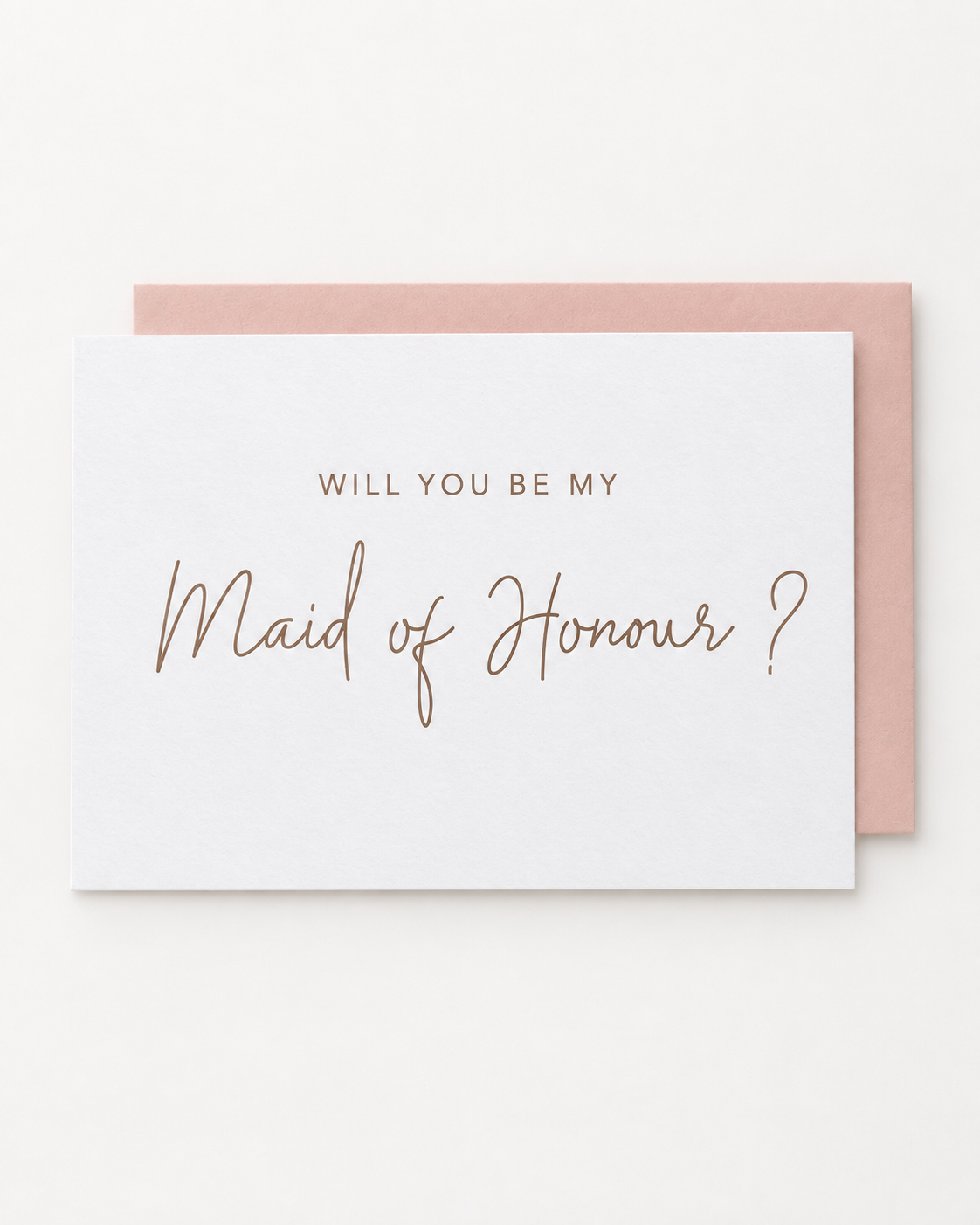 Bridesmaid Proposal Card