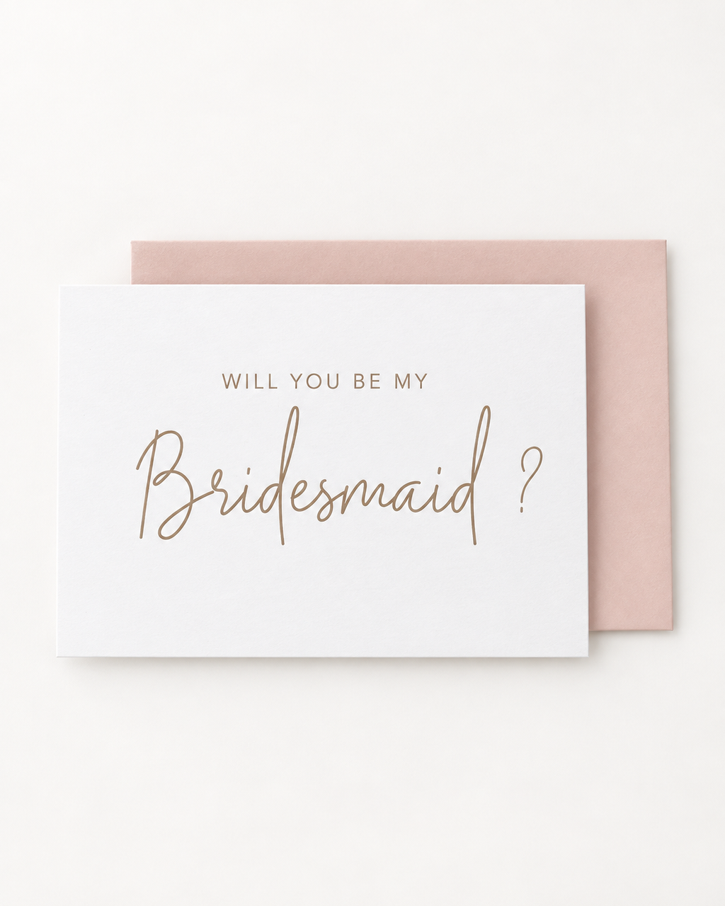 Bridesmaid Proposal Card