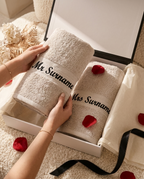 Embroidered Bath Towel Set