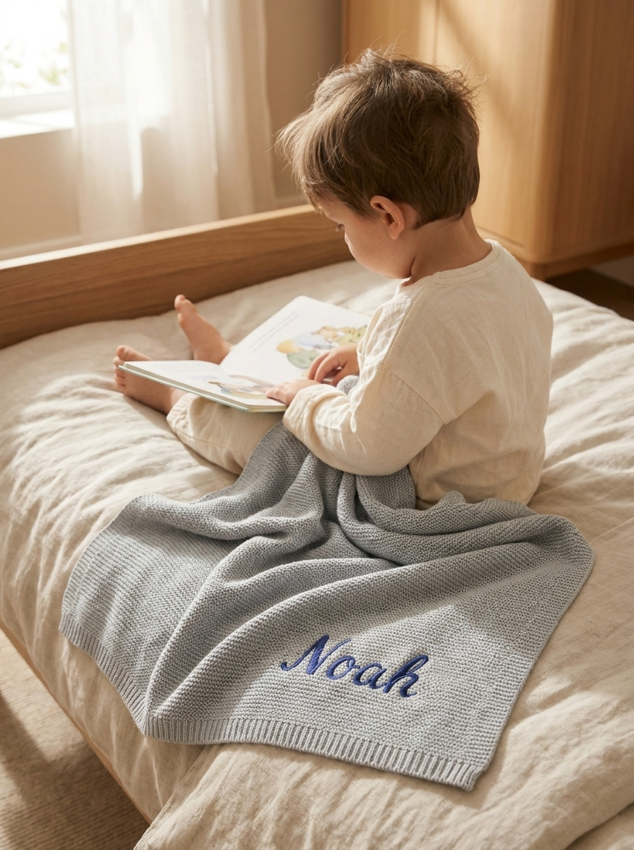 Knit Baby Blanket