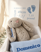 Bunny & Blanket Baby Gift Box