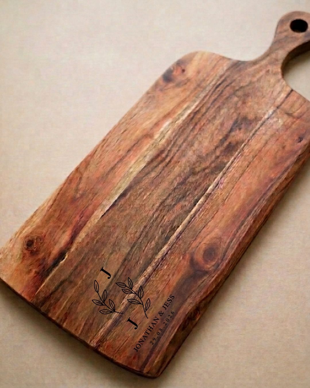 Laser Engraved Cheeseboard
