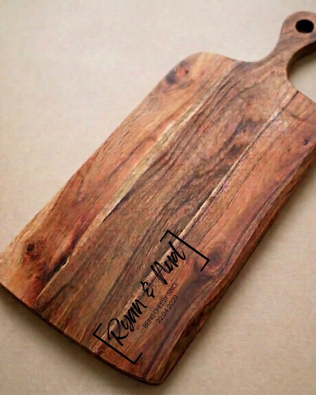 Laser Engraved Cheeseboard