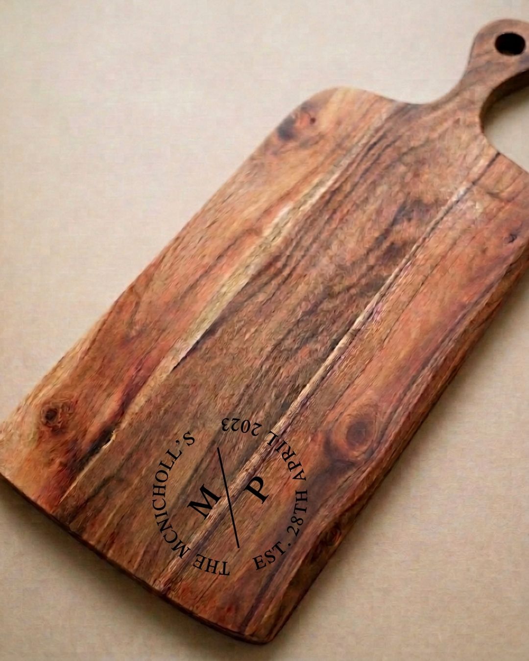 Laser Engraved Cheeseboard