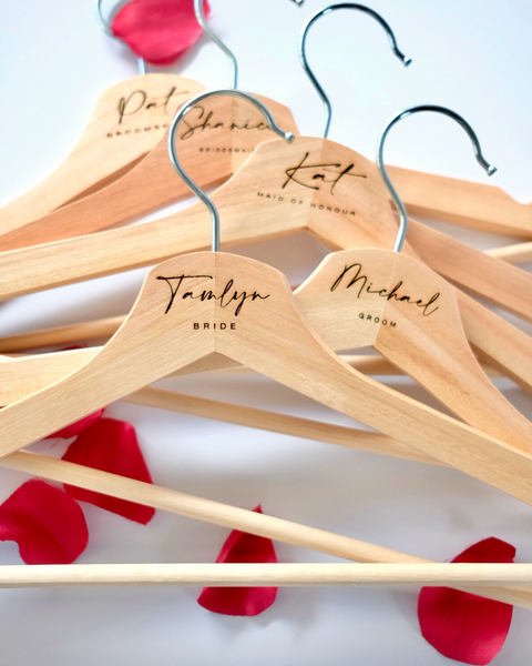 PERSONALISED COAT HANGER