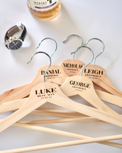 PERSONALISED COAT HANGER