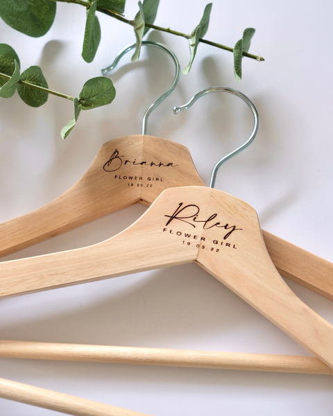 PERSONALISED COAT HANGER