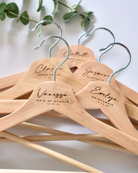 PERSONALISED COAT HANGER