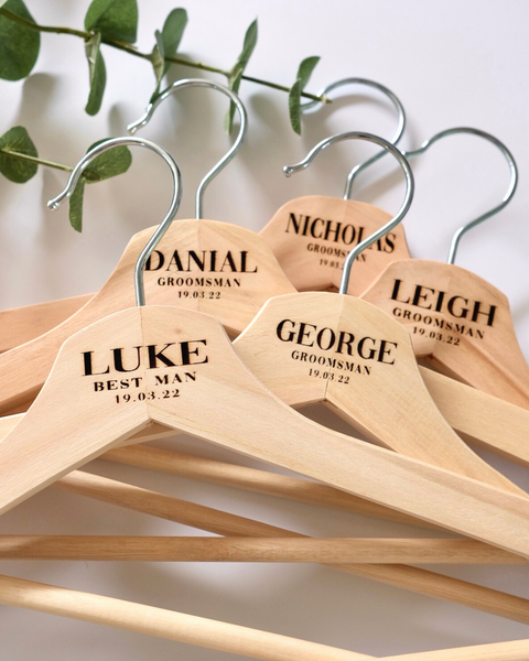 PERSONALISED COAT HANGER