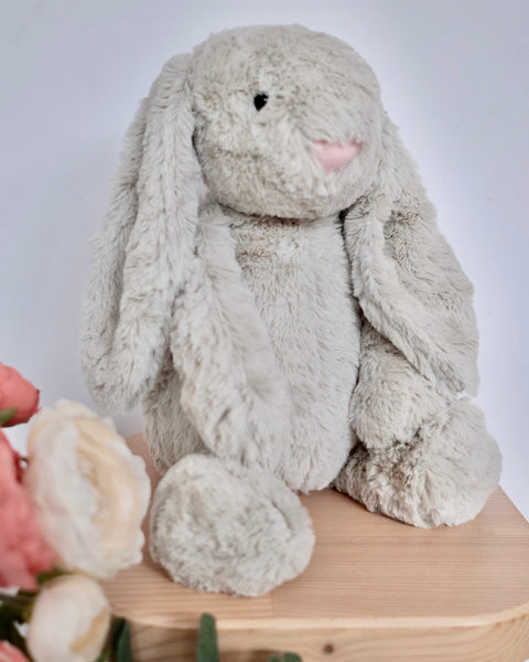 PLUSH BUNNY & BLANKET BOX